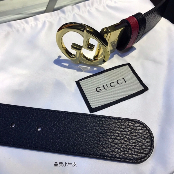 スーパーコピーグッチベルト角部分ディテール